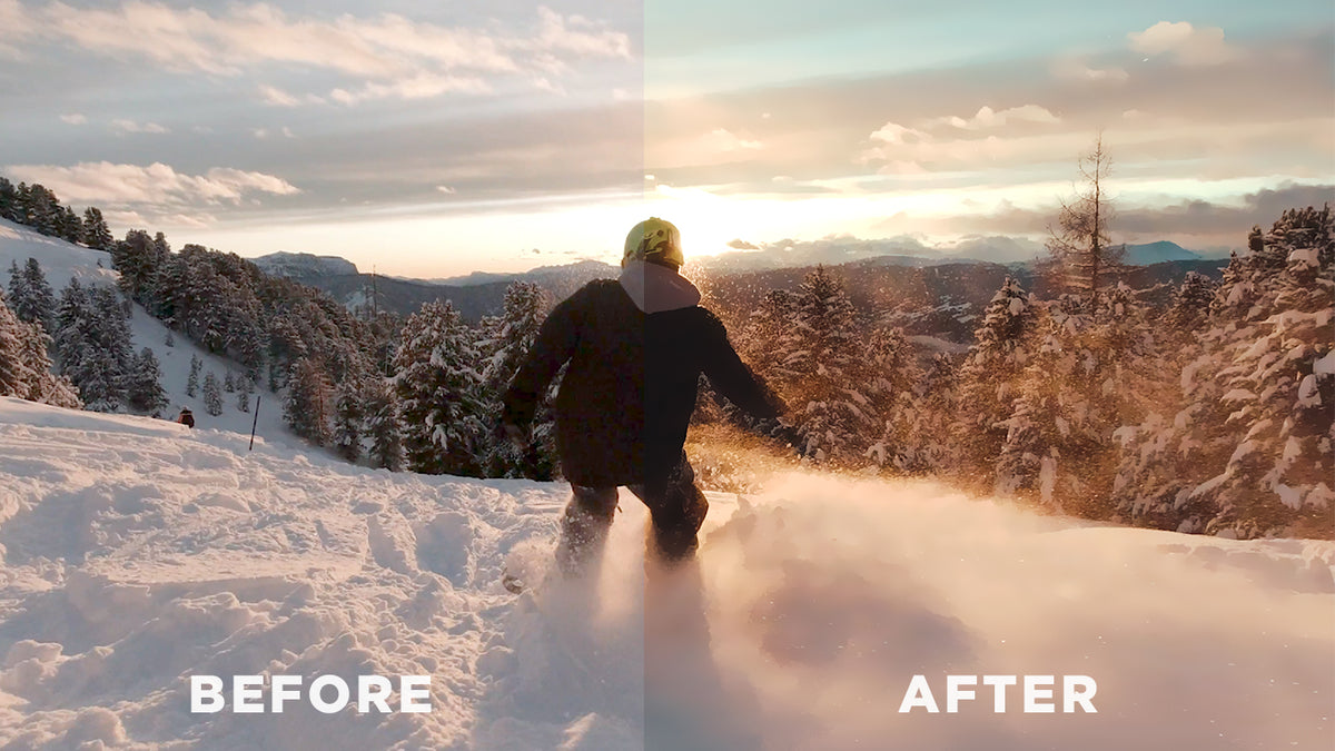 ACTIONCAM LUT PACK 10 PREMIUM LUTS FOR GOPRO, DJI OSMO, INSTA360...