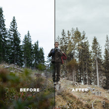 Load image into Gallery viewer, TONES OF THE FOREST | 15 ADOBE LIGHTROOM PRESETS - Hannes Engl