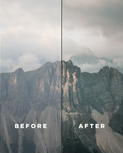 Load image into Gallery viewer, TONES OF THE MOUNTAINS | 10 ADOBE LIGHTROOM PRESETS - Hannes Engl