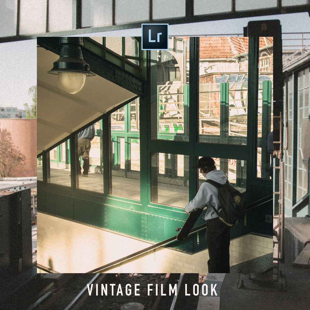 VINTAGE FILM LOOK | FREE ADOBE LIGHTROOM PRESET - Hannes Engl